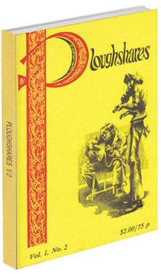 A journal cover with a yellow background and two men playing instruments