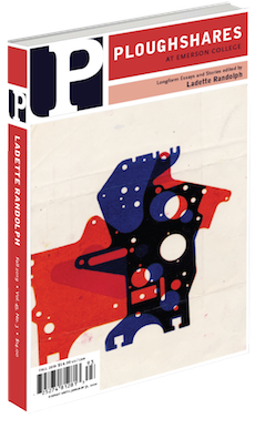 Image of a journal cover showing a red, blue, and black abstract art piece.