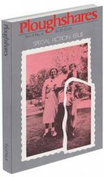 A journal cover with a torn pink-tinted picture of a family and a grey background