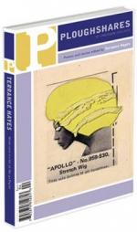A journal cover with collage artwork of a person with yellow afro-like hair